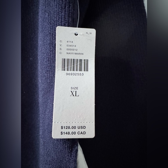 NWT Size XL - Maeve Half-Zip Twofer Mock-Neck Sweater (NWT US$ 128) - Picture 8 of 14